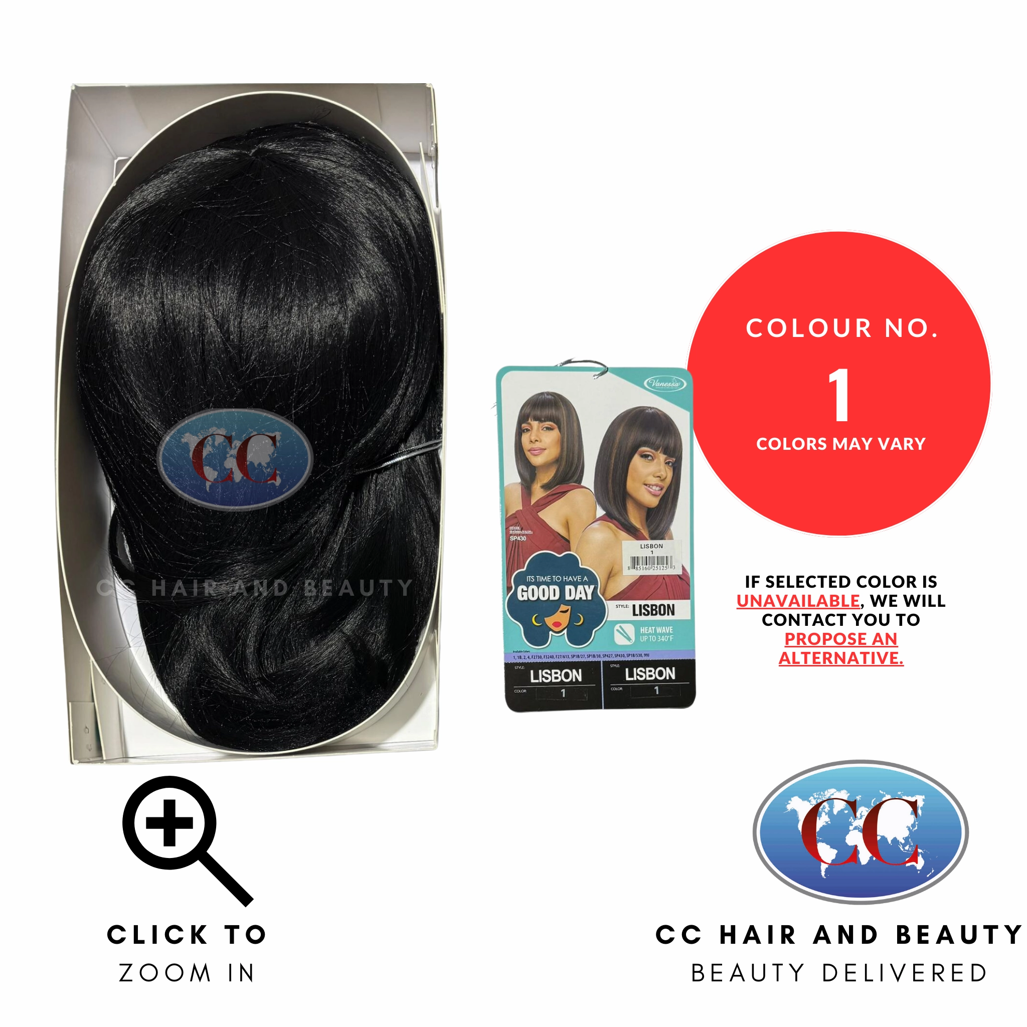 Vanessa Synthetic Hair Full by Good Day - Lisbon