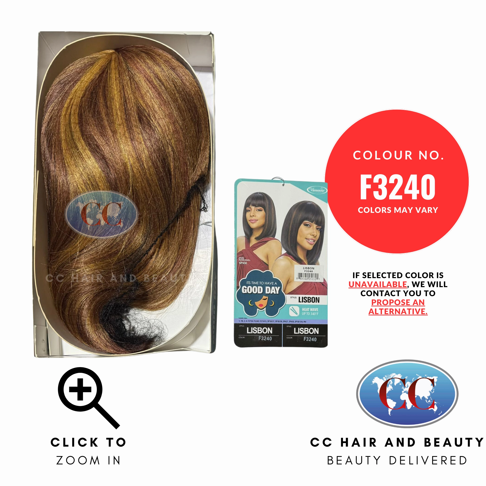 Vanessa Synthetic Hair Full by Good Day - Lisbon