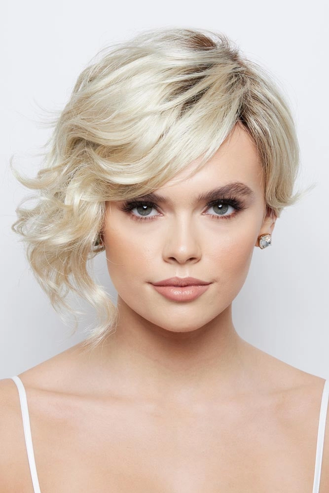 Vee <br>Synthetic Lace Front with Lace Part Wig