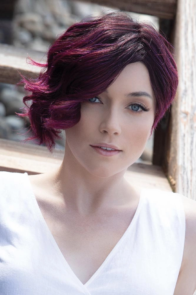 Vee <br>Synthetic Lace Front with Lace Part Wig
