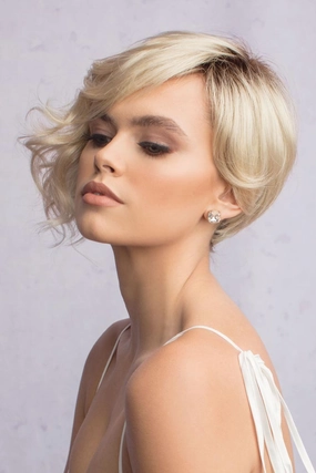 Vee <br>Synthetic Lace Front with Lace Part Wig