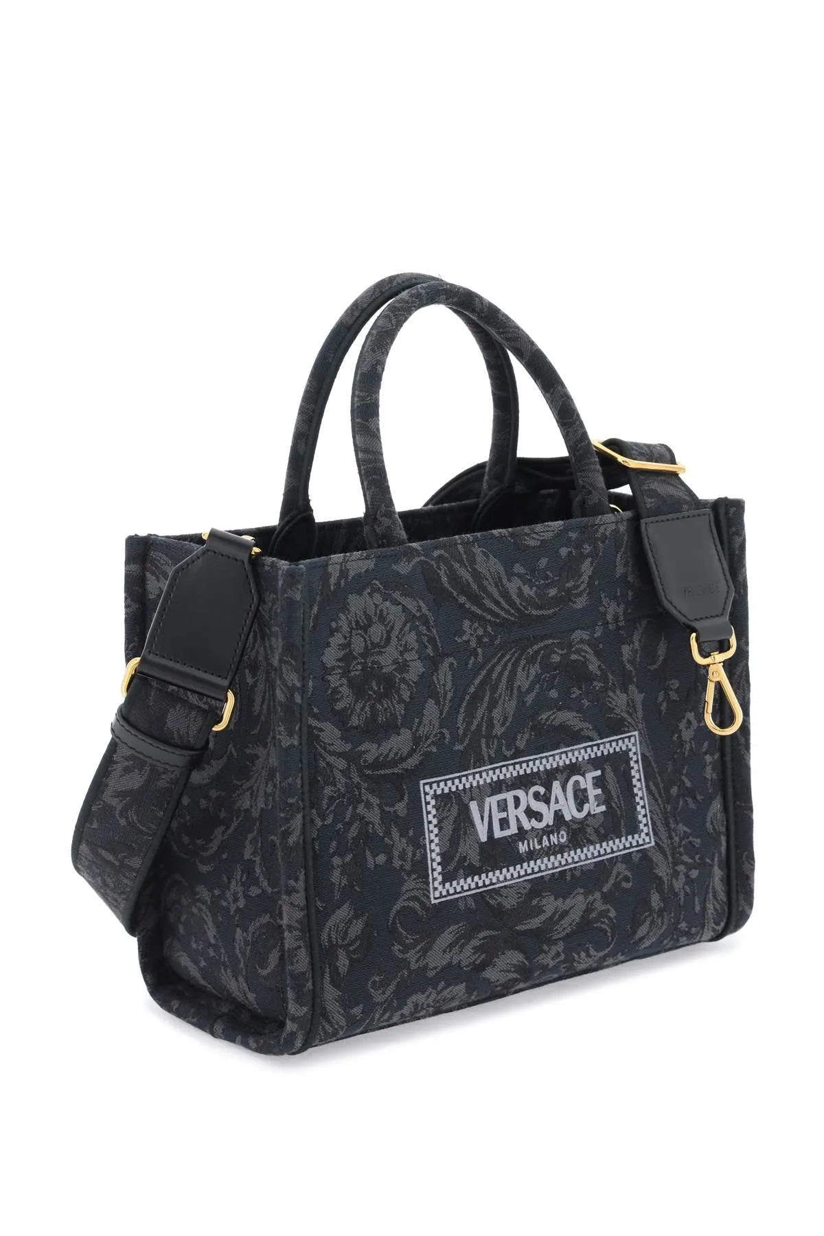 Versace athena barocco small tote bag