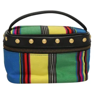 Versace Canvas Clutch Bag (Pre-Owned)