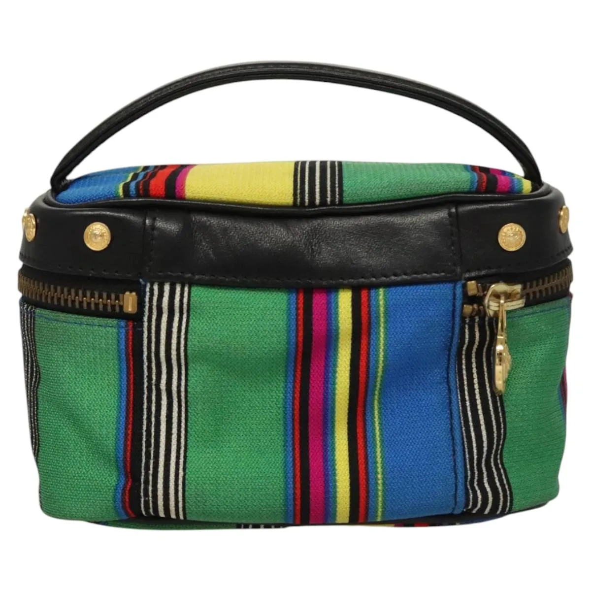 Versace Canvas Clutch Bag (Pre-Owned)