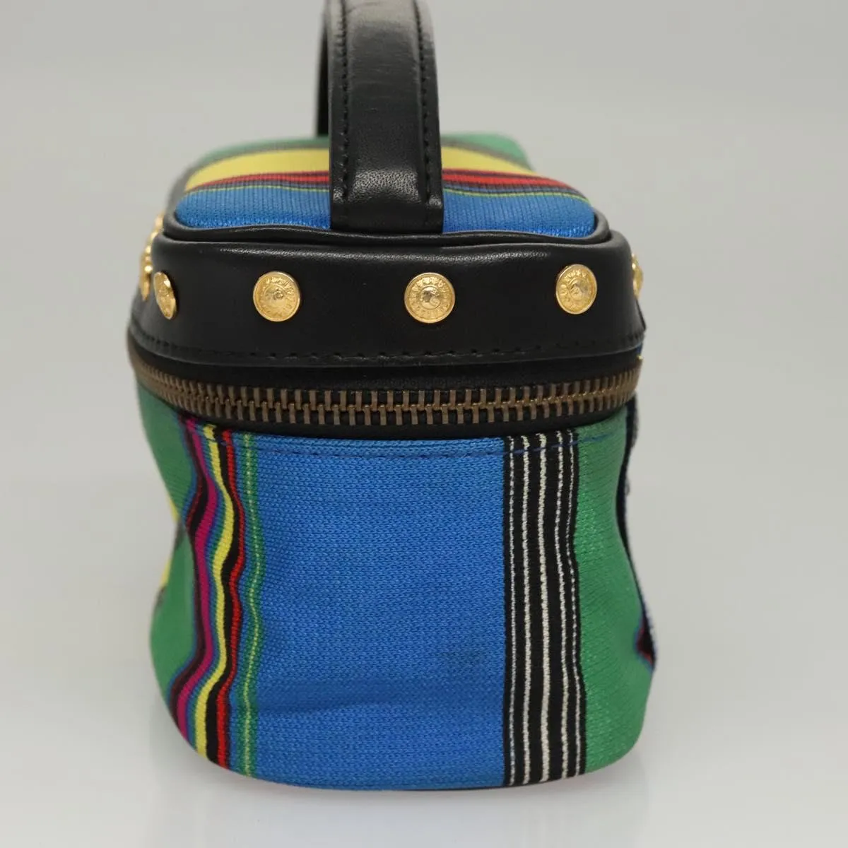 Versace Canvas Clutch Bag (Pre-Owned)
