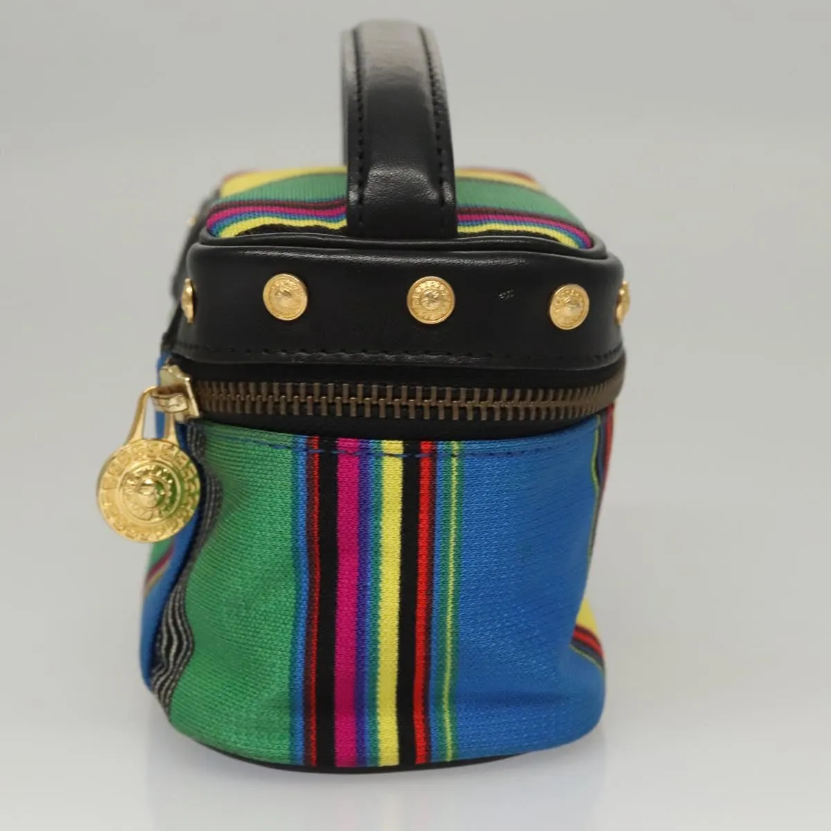 Versace Canvas Clutch Bag (Pre-Owned)