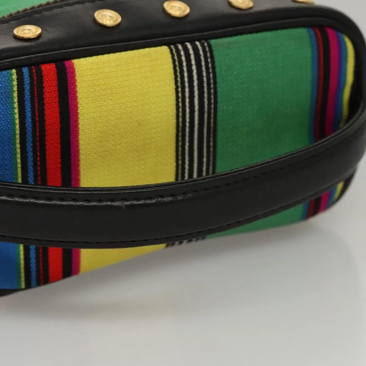 Versace Canvas Clutch Bag (Pre-Owned)