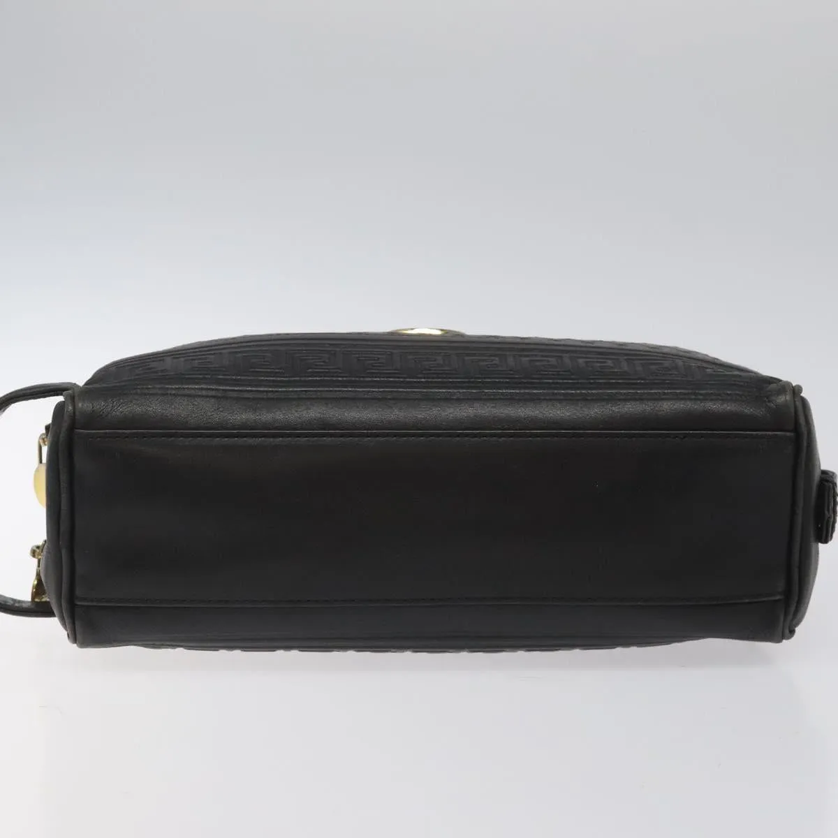 Versace Gianni Leather Clutch Bag (Pre-Owned)
