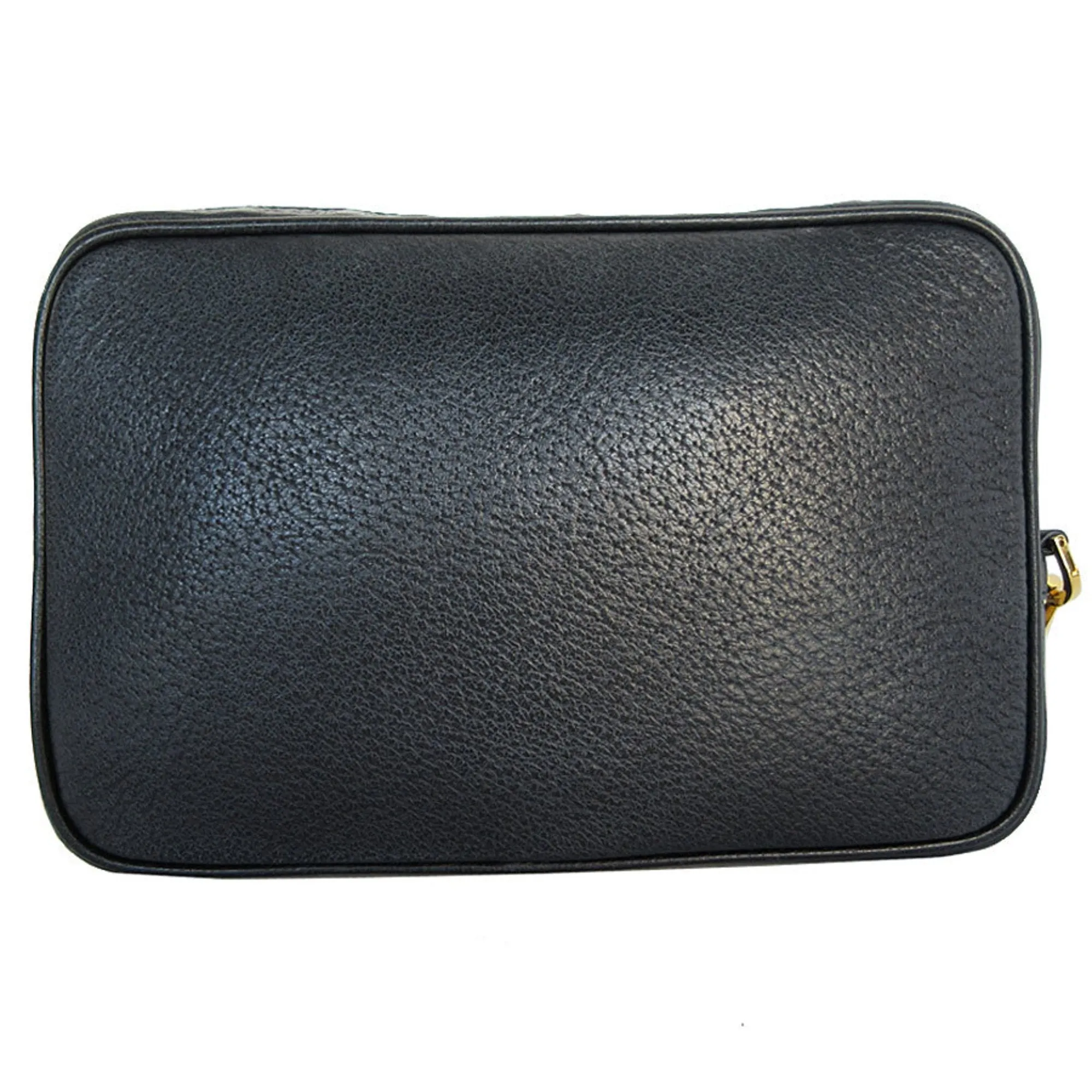 Versace Leather Clutch Bag (Pre-Owned)