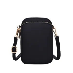 Vertical Oxford Cloth Mini Mobile Phone Crossbody