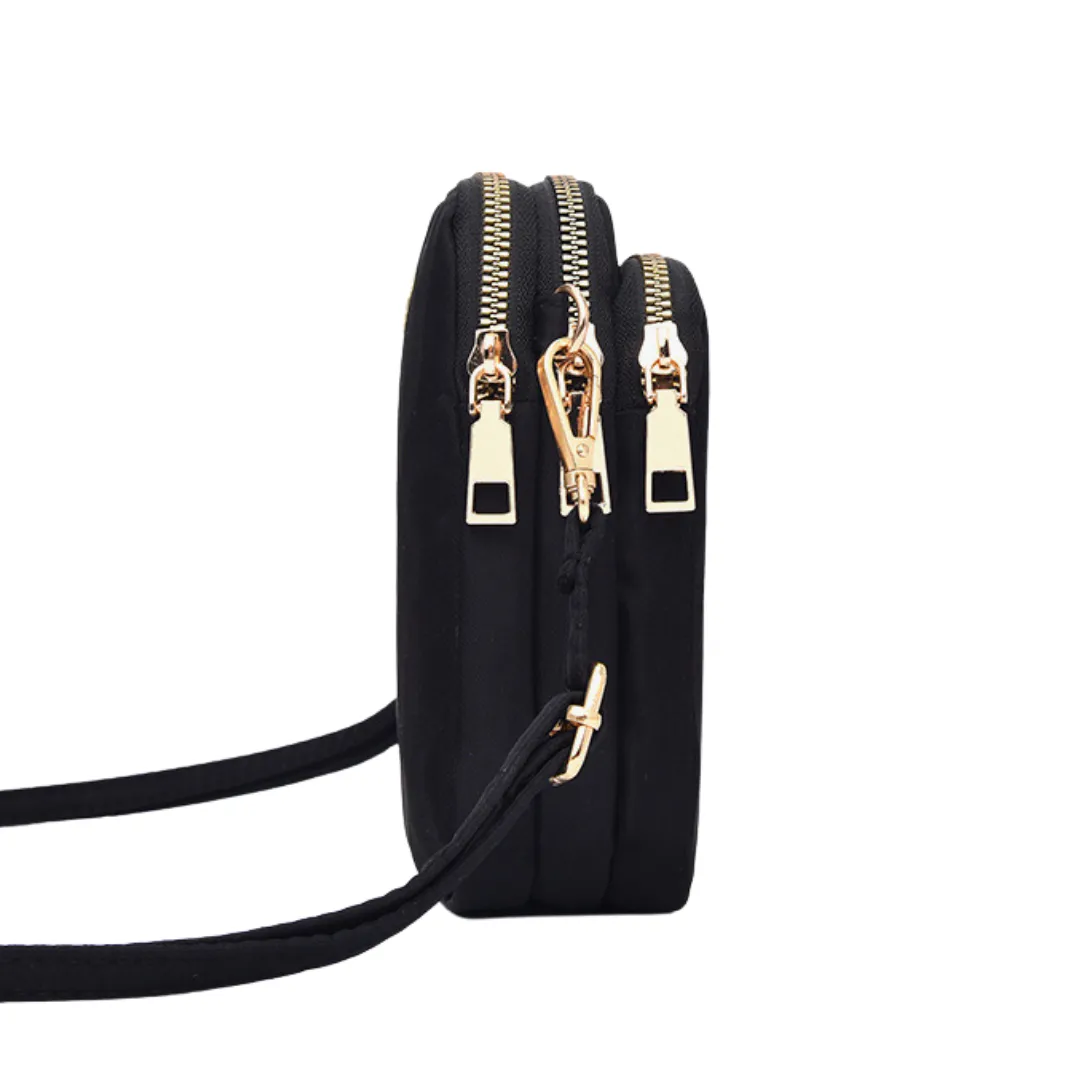 Vertical Oxford Cloth Mini Mobile Phone Crossbody