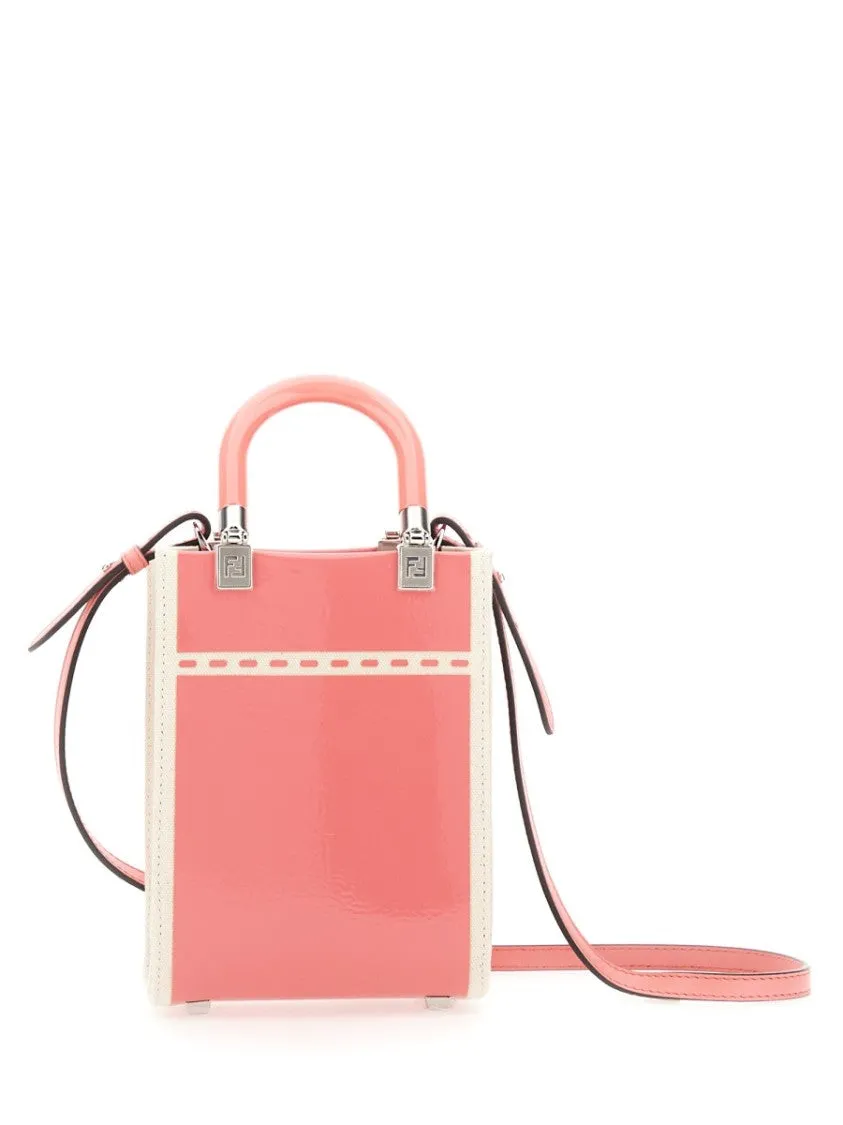 Vibrant Mini Bag With Rigid Plexiglass Handle