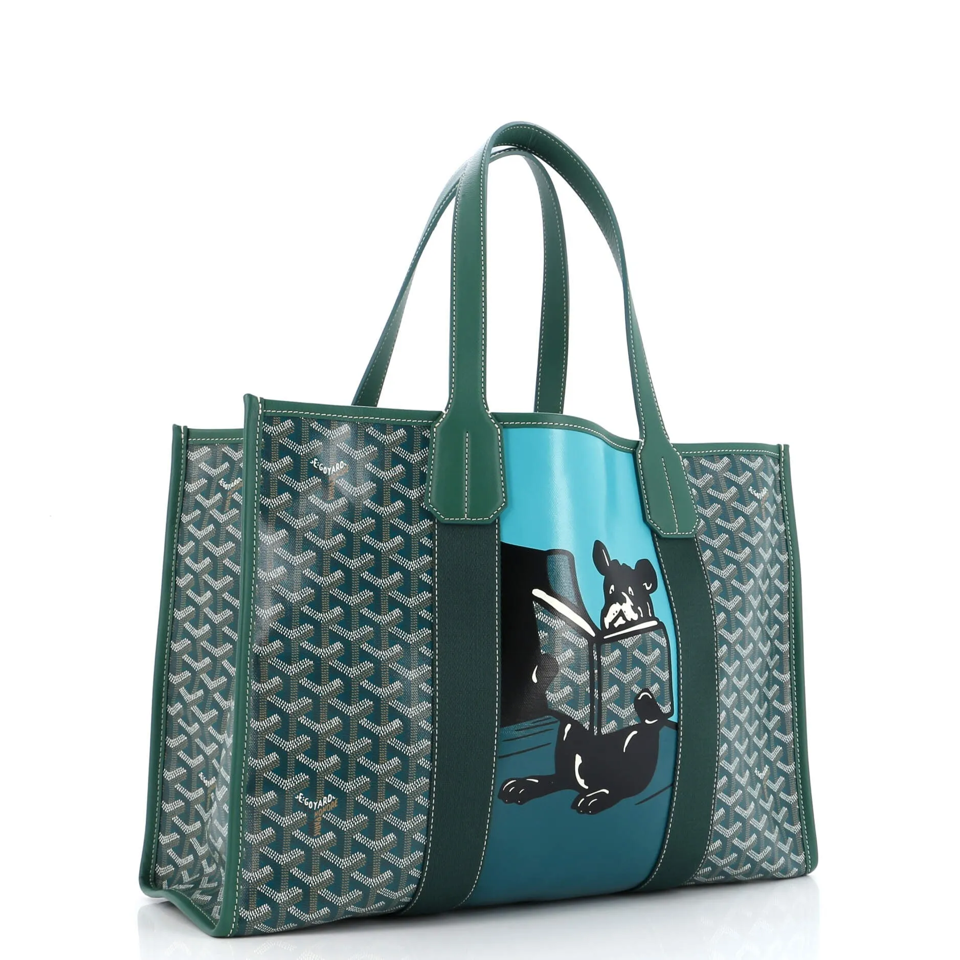 Villette Tote Printed Coated Canvas MM