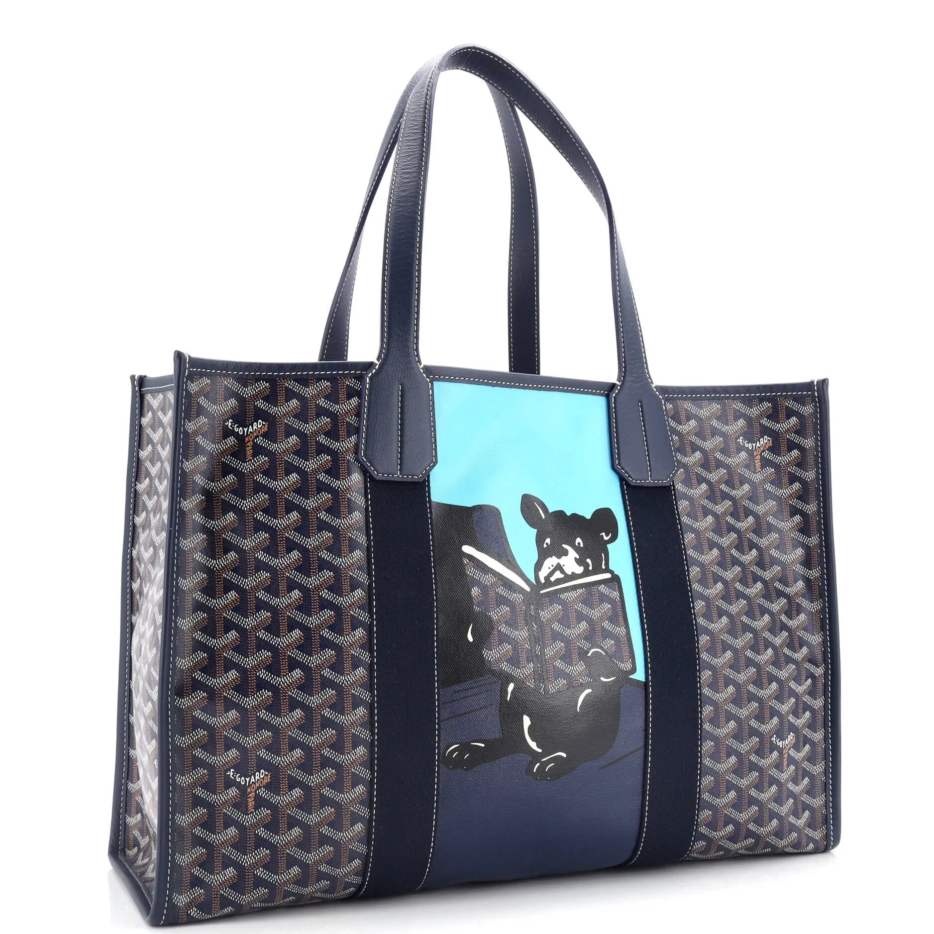Villette Tote Printed Coated Canvas MM
