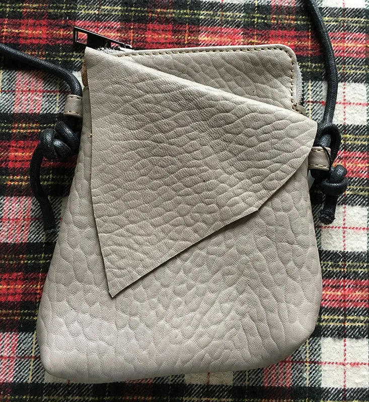 Vintage LEATHER WOMEN Mini Cell Phone Crossbody Purse Small SHOULDER BAG Purses FOR WOMEN