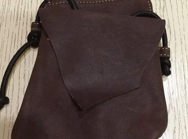 Vintage LEATHER WOMEN Mini Cell Phone Crossbody Purse Small SHOULDER BAG Purses FOR WOMEN