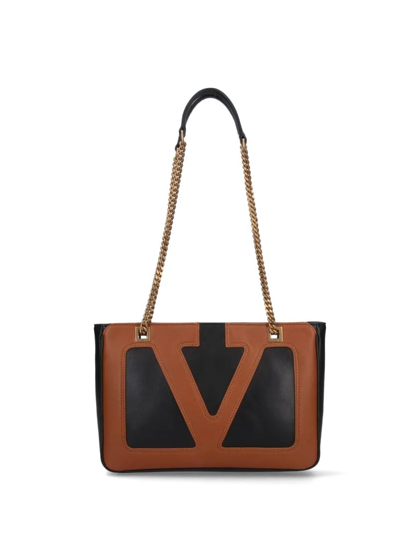 Viva Superstar" Small Tote Bag  Black