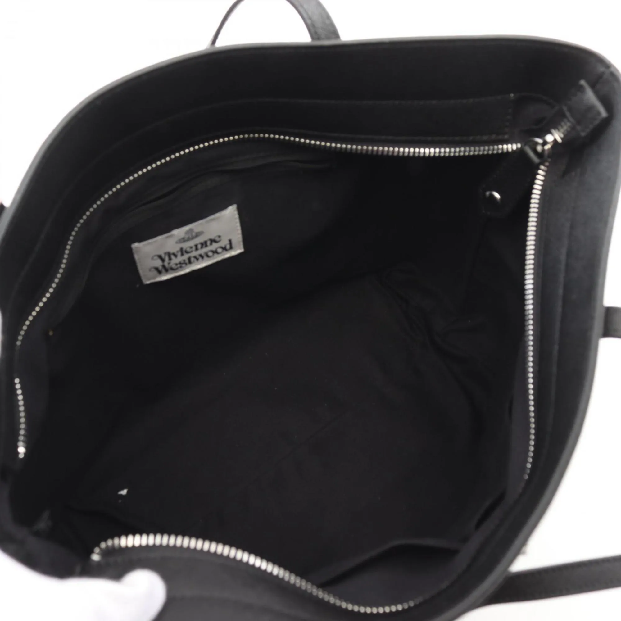 Vivienne Westwood Leather Tote Bag (Pre-Owned)