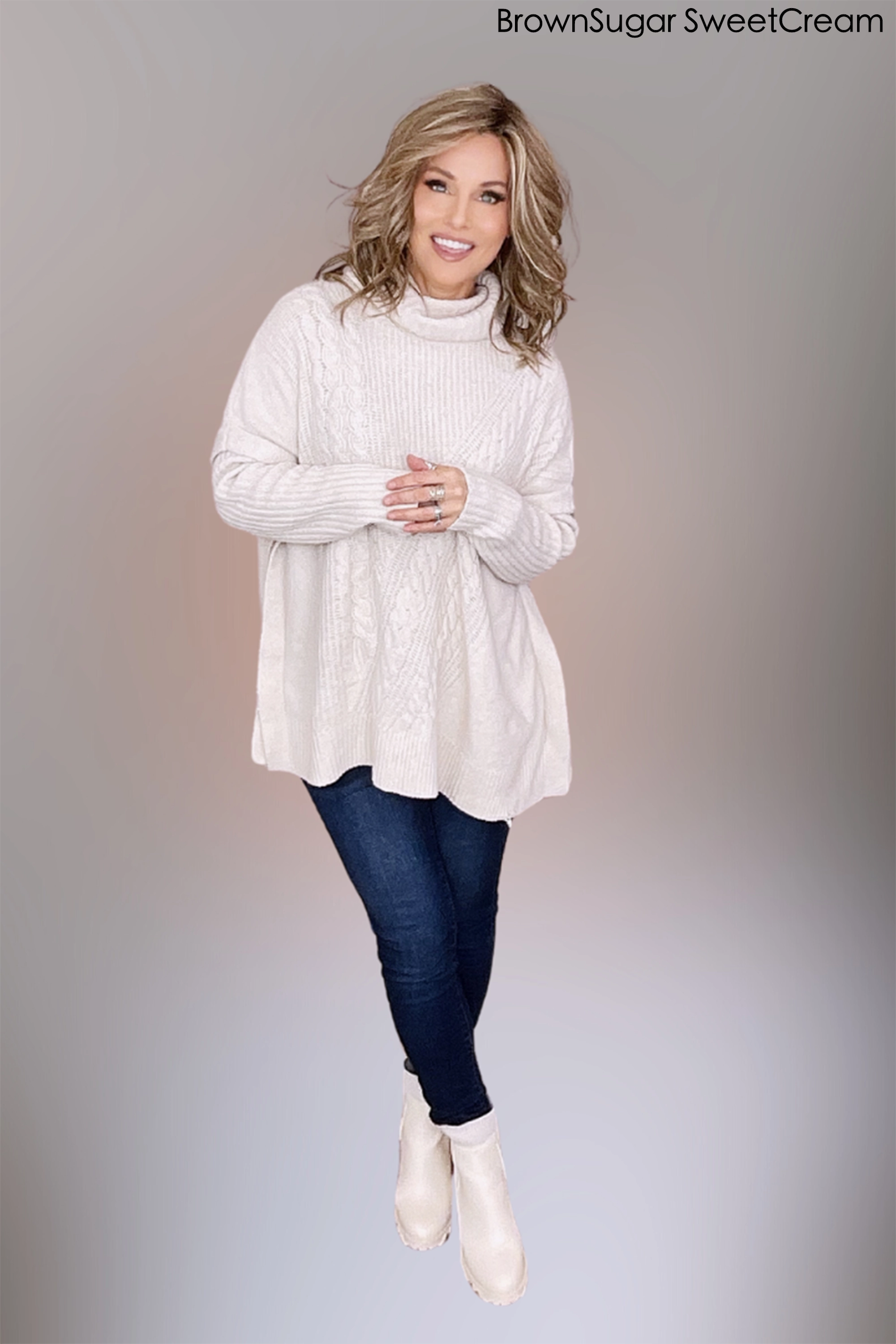 Vivienne Wig by PUSH | Heat Friendly Synthetic Hair | Average Cap