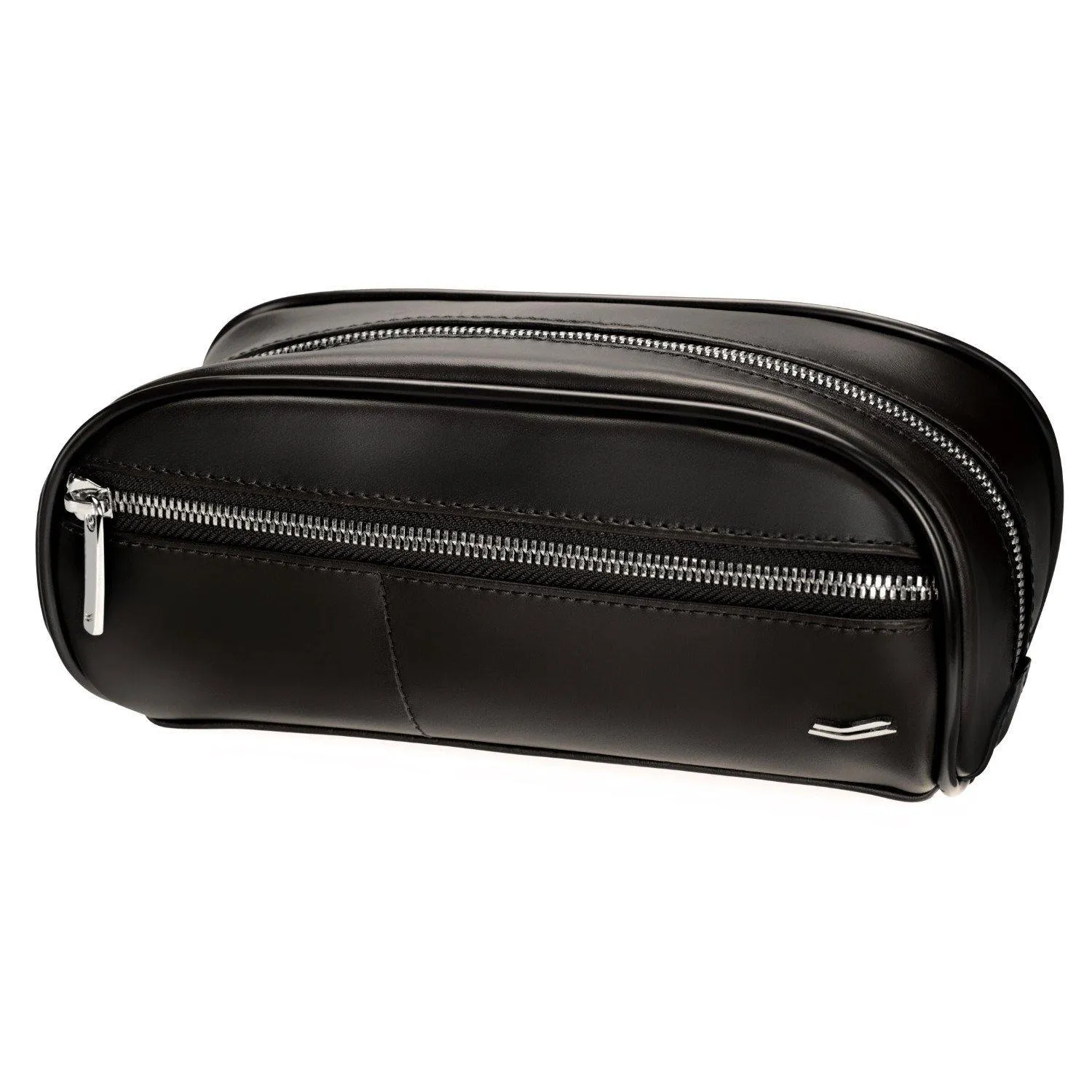 Vocier 3-Piece Travel Set Zero Crease System, Leather Briefcase & Dopp Kit