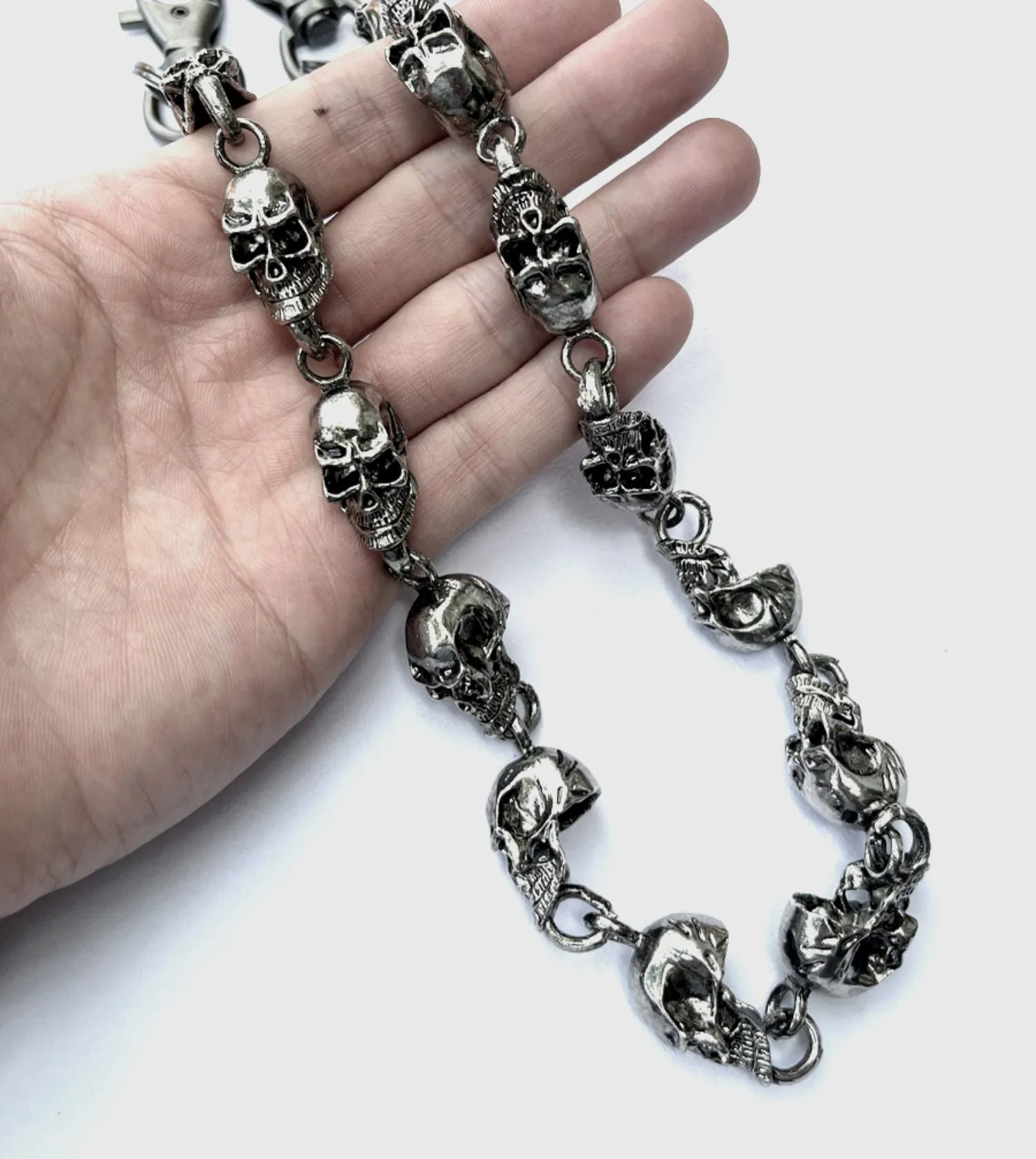 Wallet Skull Chain Skull Chain for Wallet Skull Pants Chain Cool Wallet Chains Skull Wallet Chain