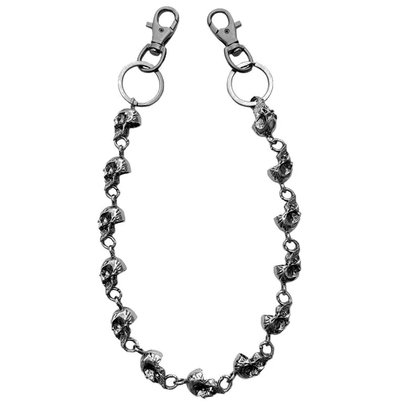 Wallet Skull Chain Skull Chain for Wallet Skull Pants Chain Cool Wallet Chains Skull Wallet Chain