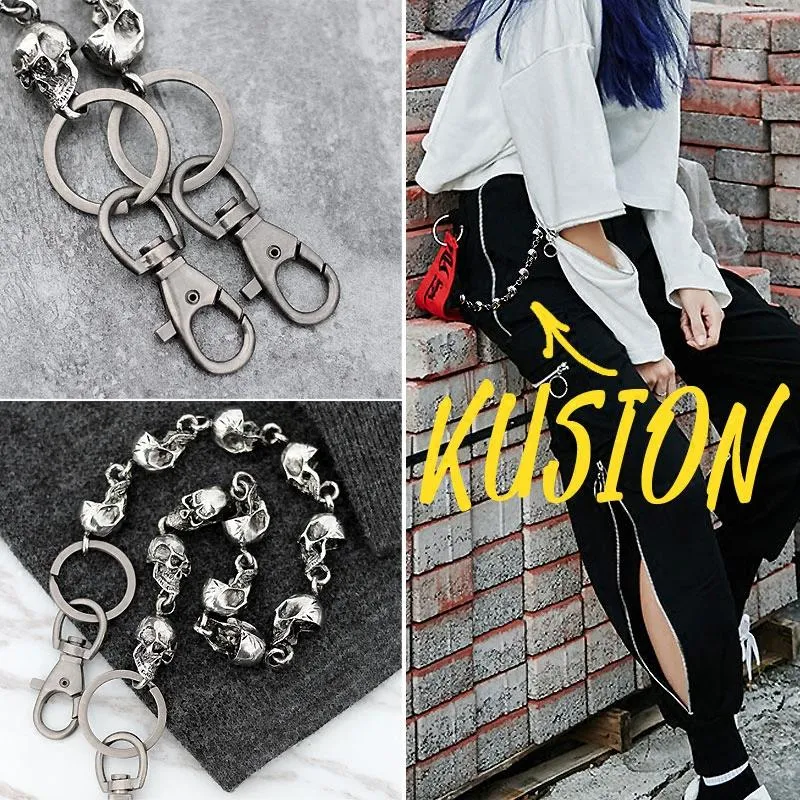 Wallet Skull Chain Skull Chain for Wallet Skull Pants Chain Cool Wallet Chains Skull Wallet Chain