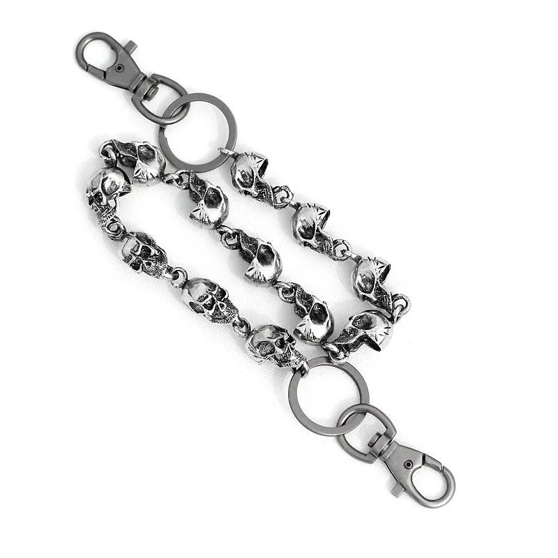 Wallet Skull Chain Skull Chain for Wallet Skull Pants Chain Cool Wallet Chains Skull Wallet Chain