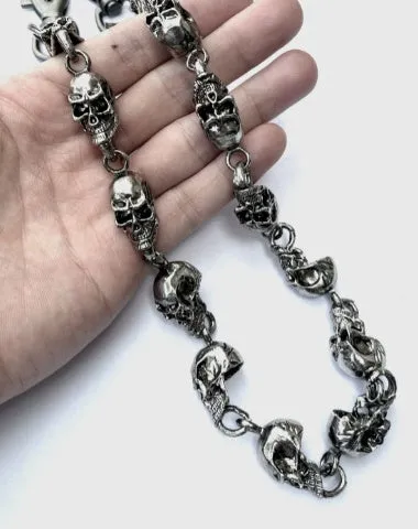 Wallet Skull Chain Skull Chain for Wallet Skull Pants Chain Cool Wallet Chains Skull Wallet Chain