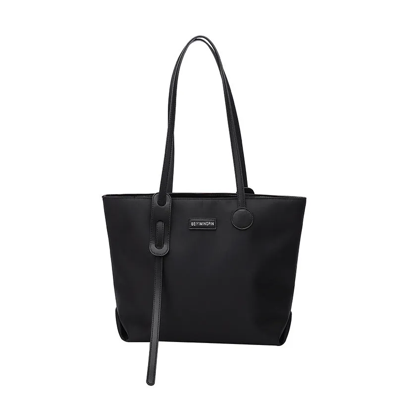 Waterproof Nylon Commuter Large Shoulder Tote Bag