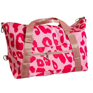 Wild Side Duffle Tote In Pink