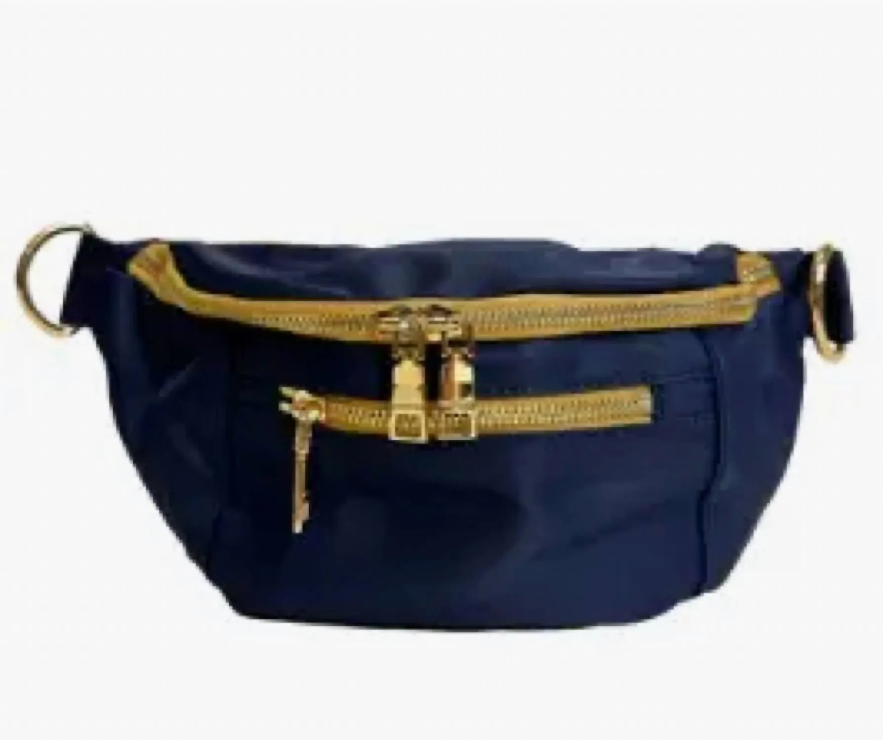 Women Nylon Crossbody Handbag In Navy