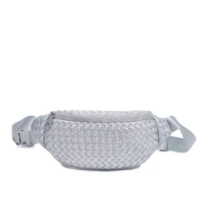 Women's Aim High Belt Bag In Silver