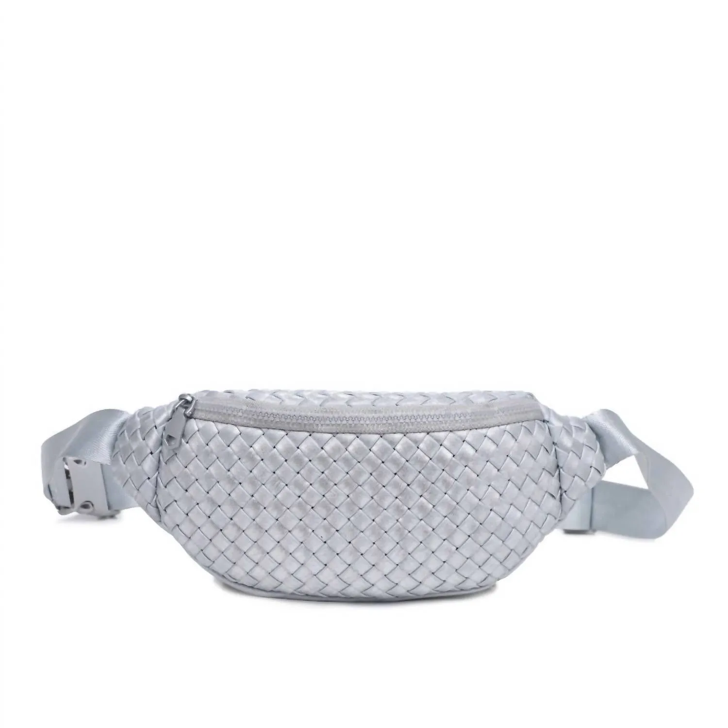 Women's Aim High Belt Bag In Silver