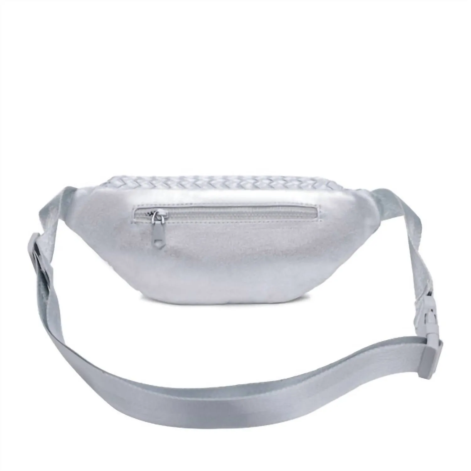 Women's Aim High Belt Bag In Silver