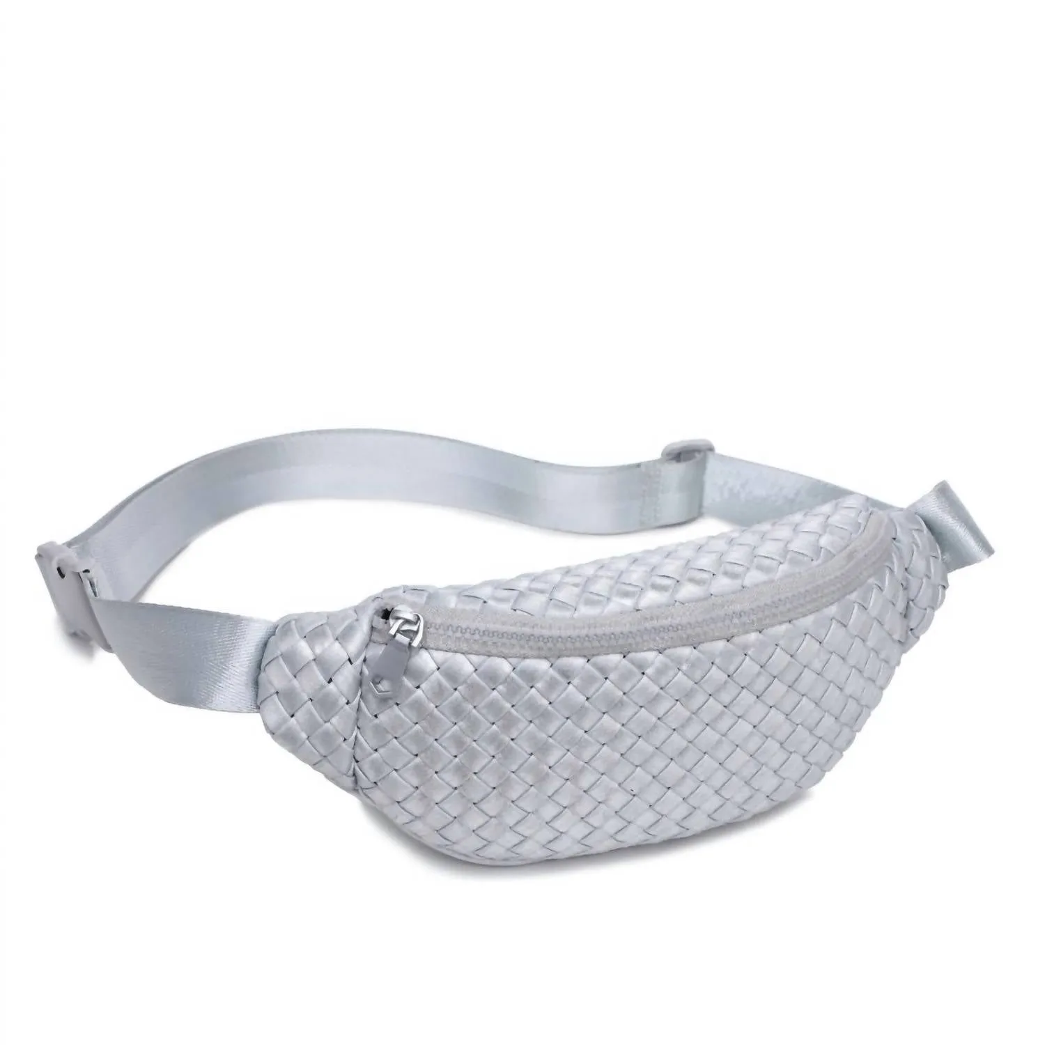 Women's Aim High Belt Bag In Silver