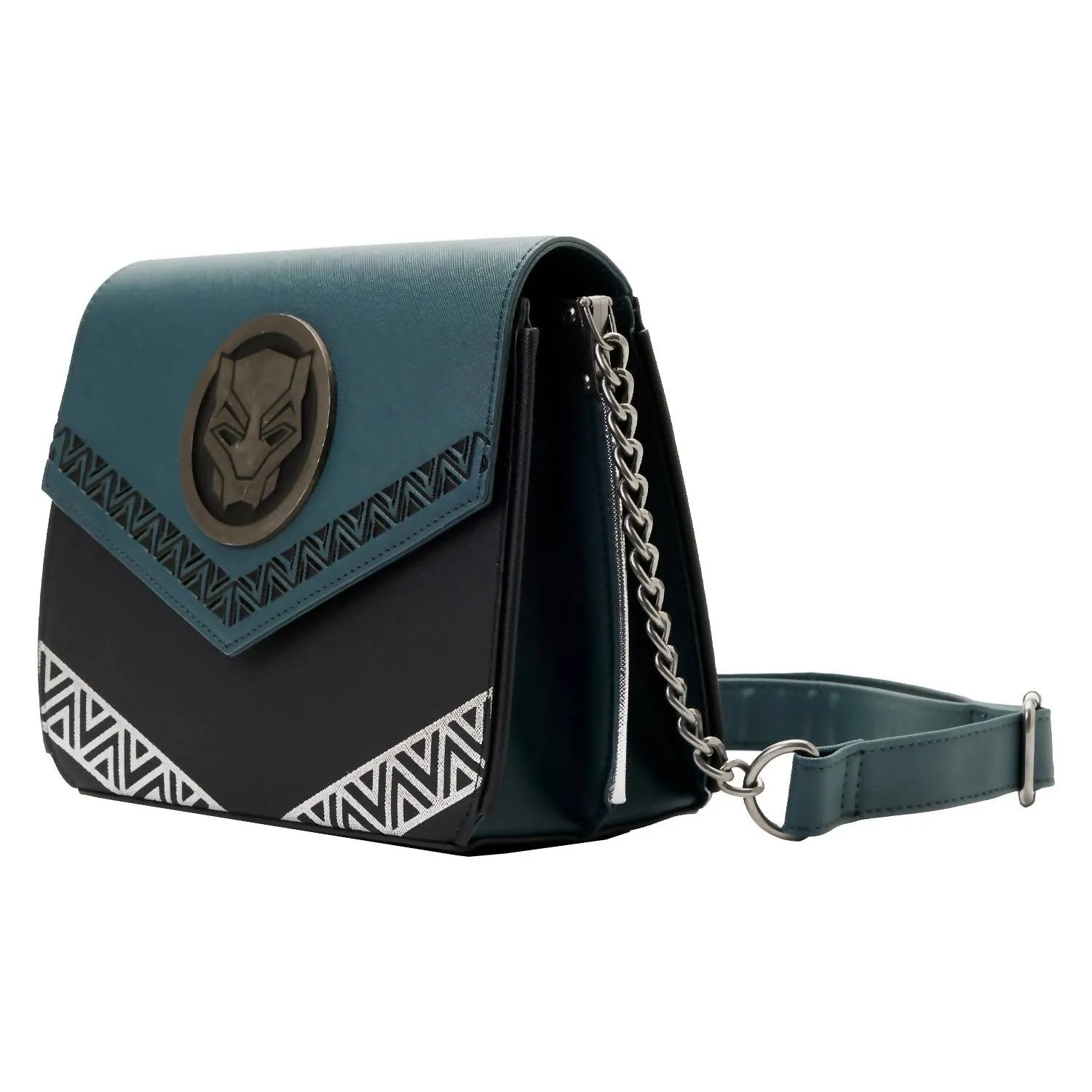 Women's Black Panther Wakanda Forever Bag In Teal/black