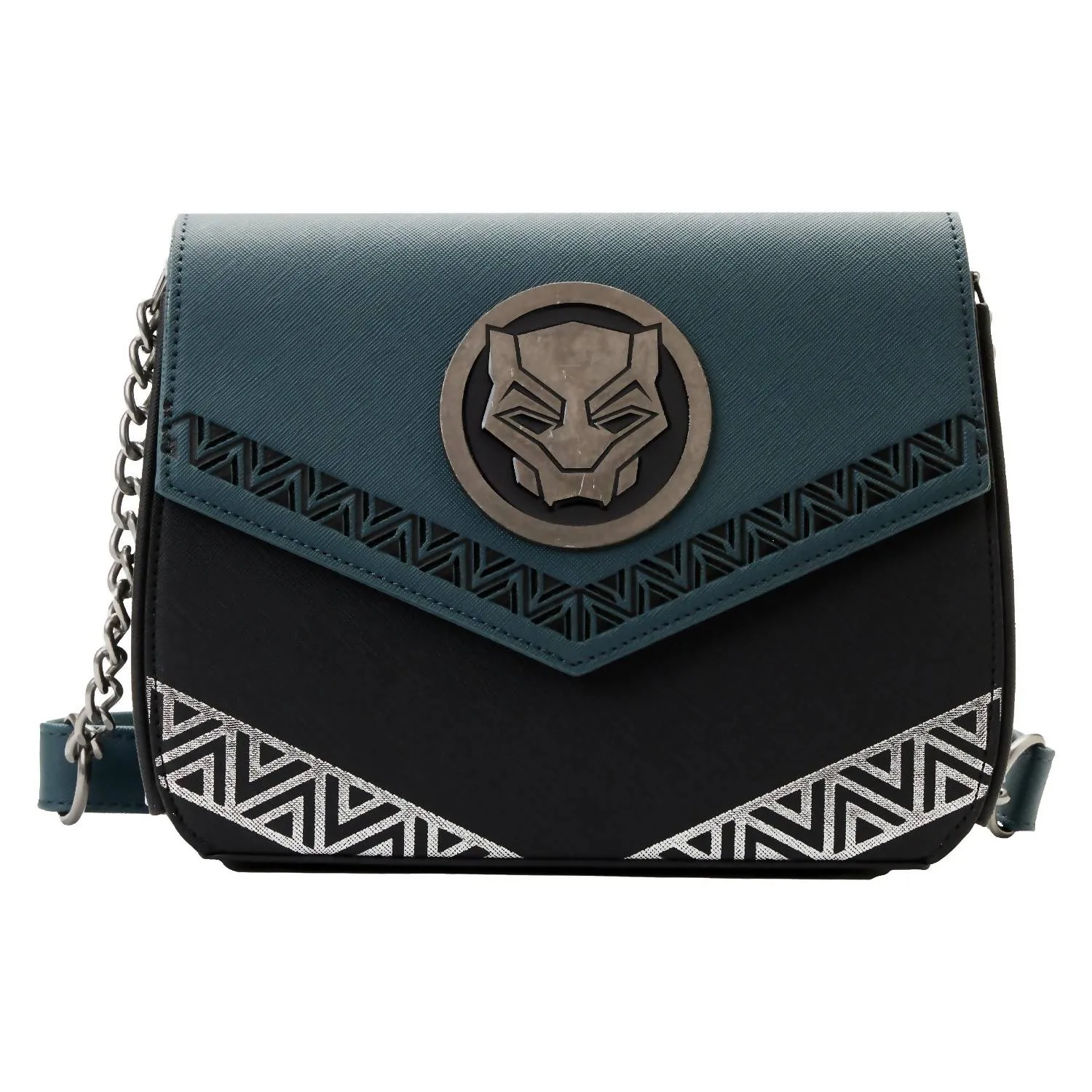 Women's Black Panther Wakanda Forever Bag In Teal/black
