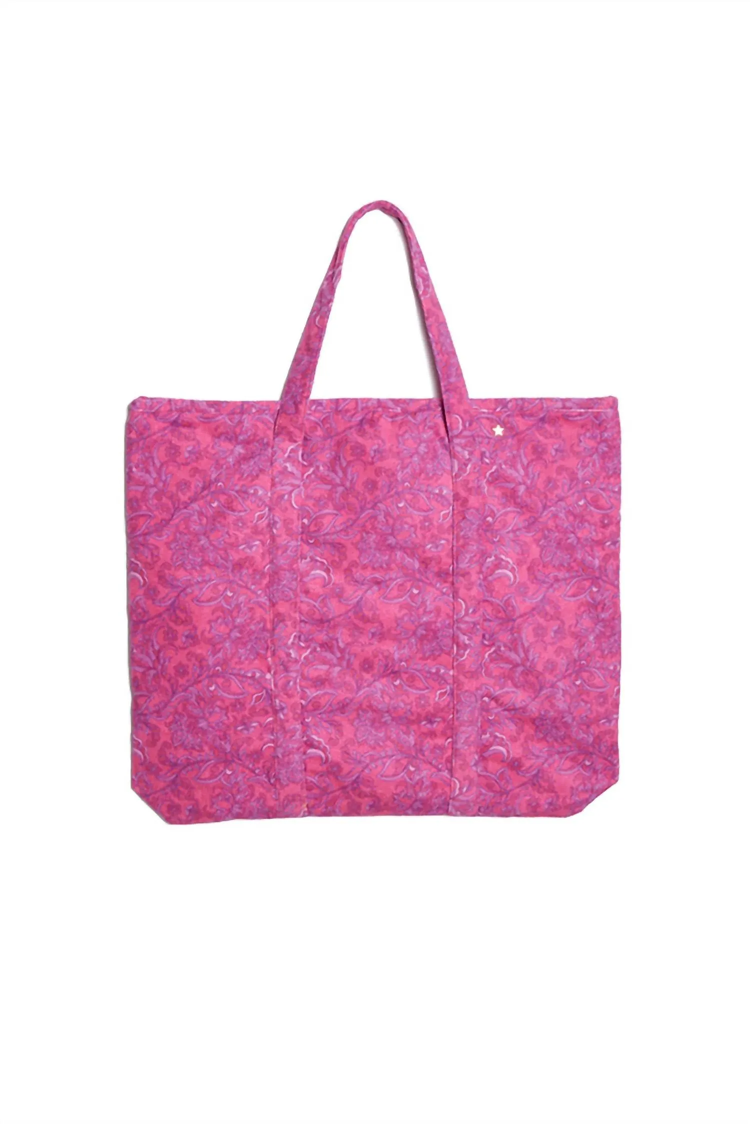 Women's Cassis Printed Terry Tote Bag In Pink Multi