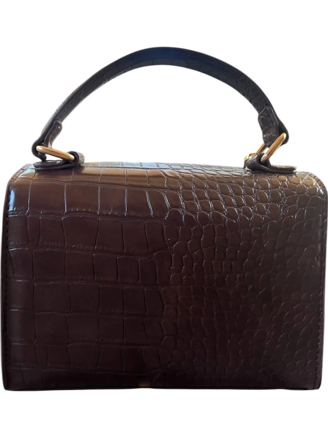Women's Crocie Vegan Leather Handbag In Berry