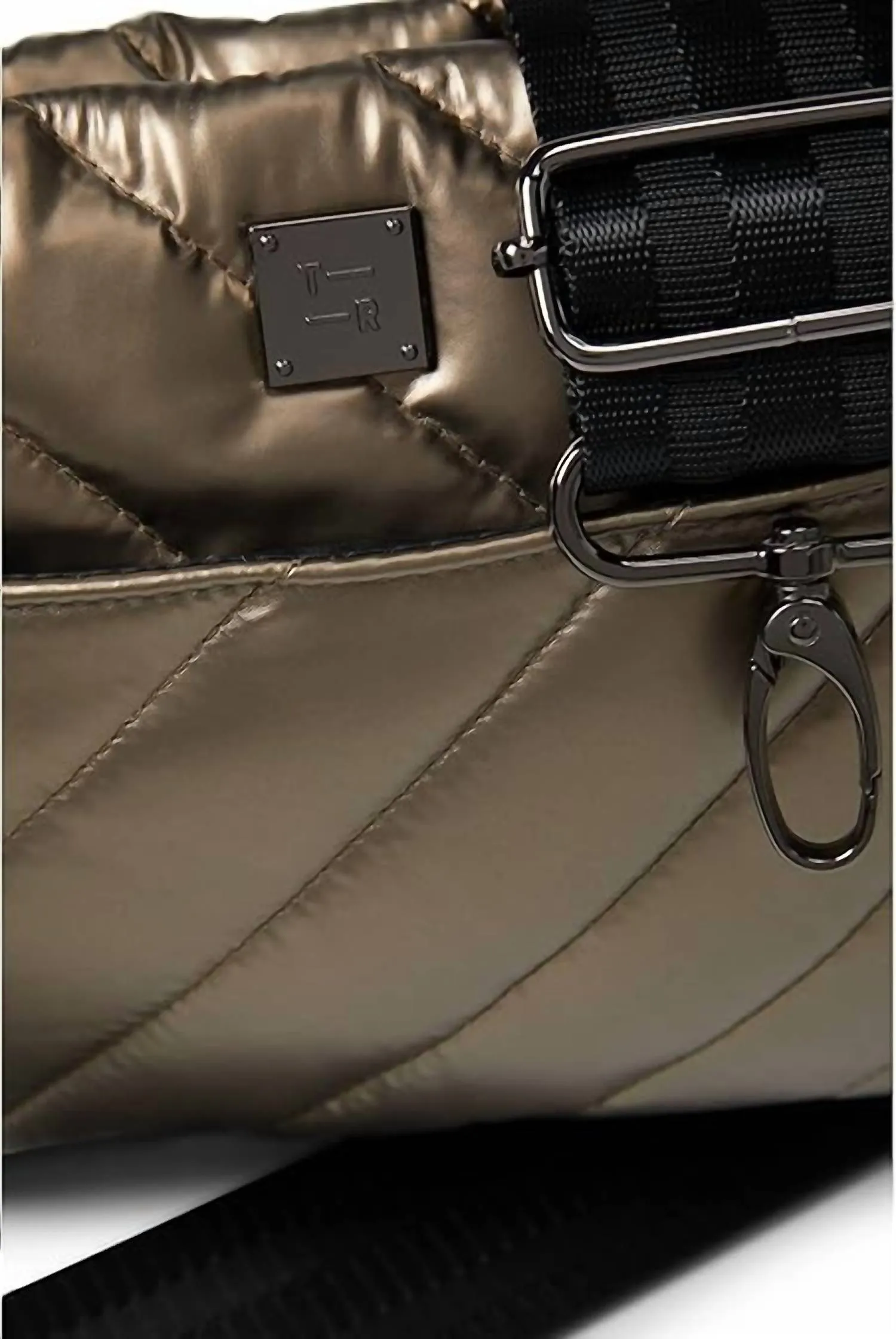 Women's Diagonal 2.0 Bum Bag/ Crossbody Bag In Pearl Pyrite