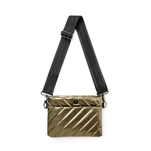 Women's Diagonal 2.0 Bum Bag/ Crossbody Bag In Pearl Pyrite