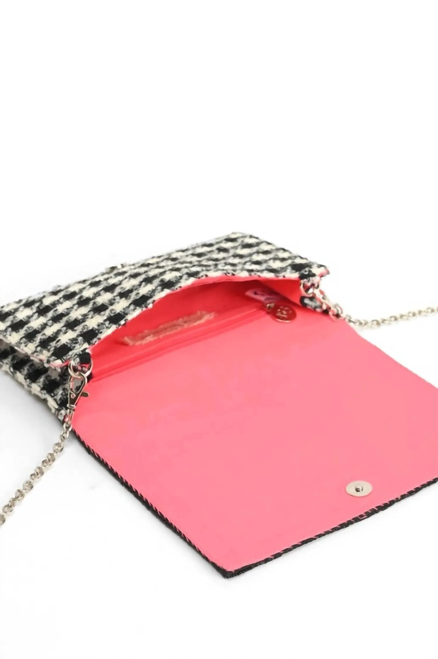 Women's Egyptian Eye Clutch In Black