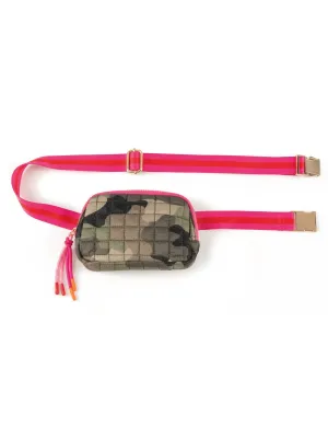 Women's Ezra Belt Bag In Camo