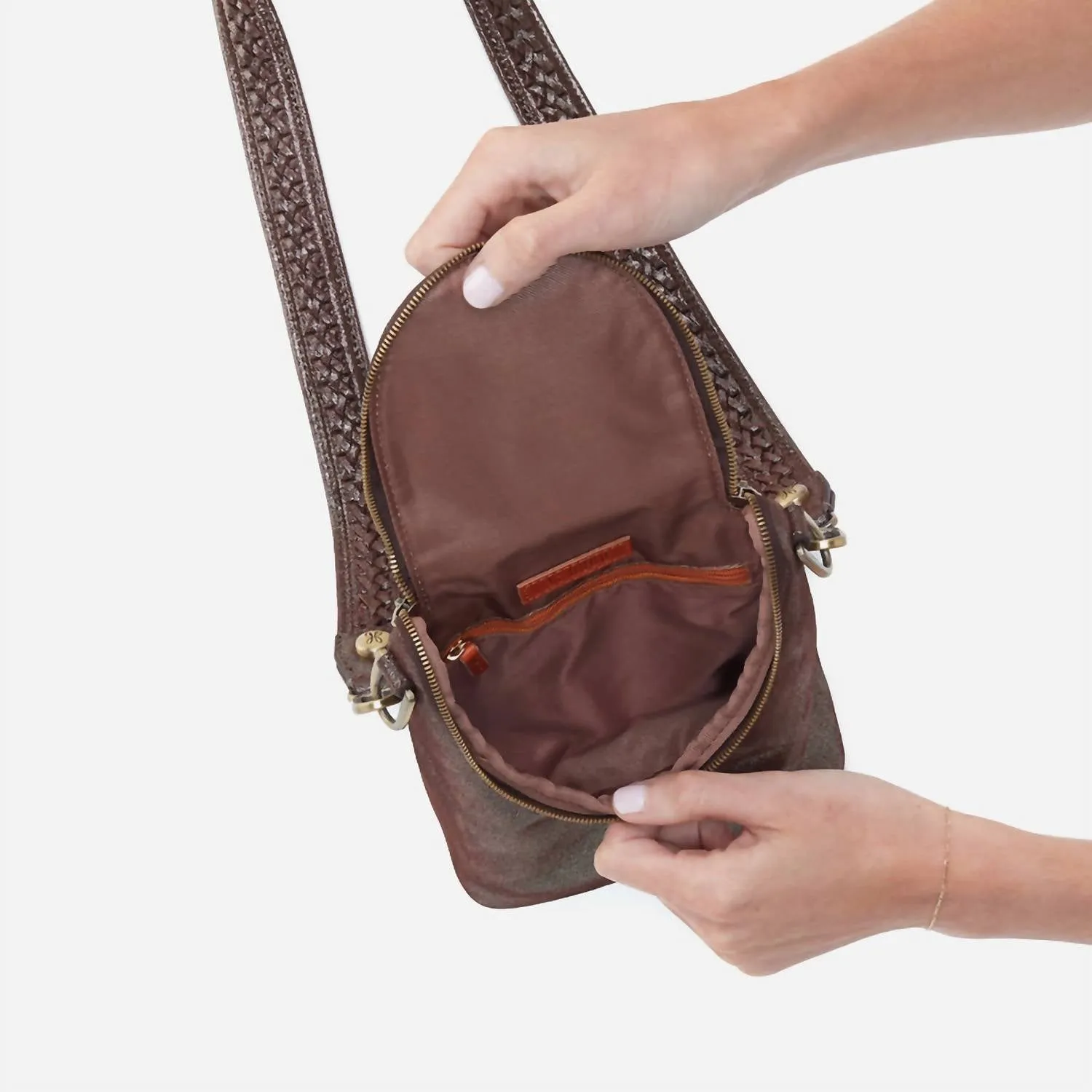 Women's Fern Crossbody Bag In Coffee Galaxy