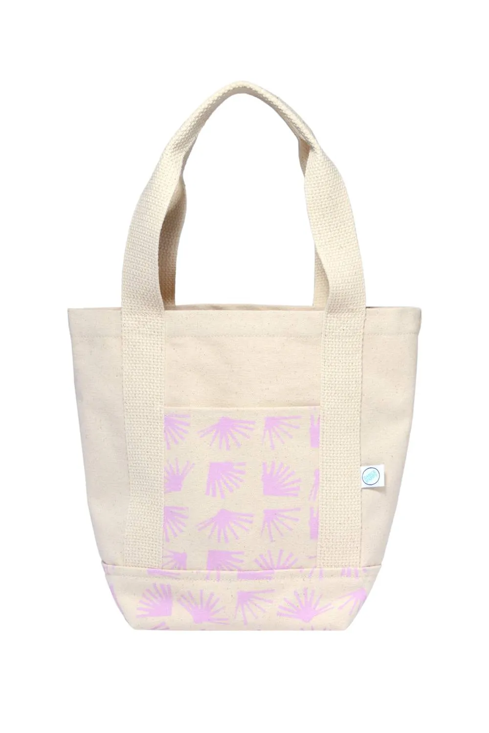 Women's Ginkgo Mini Tote Bag In Ivory/lilac
