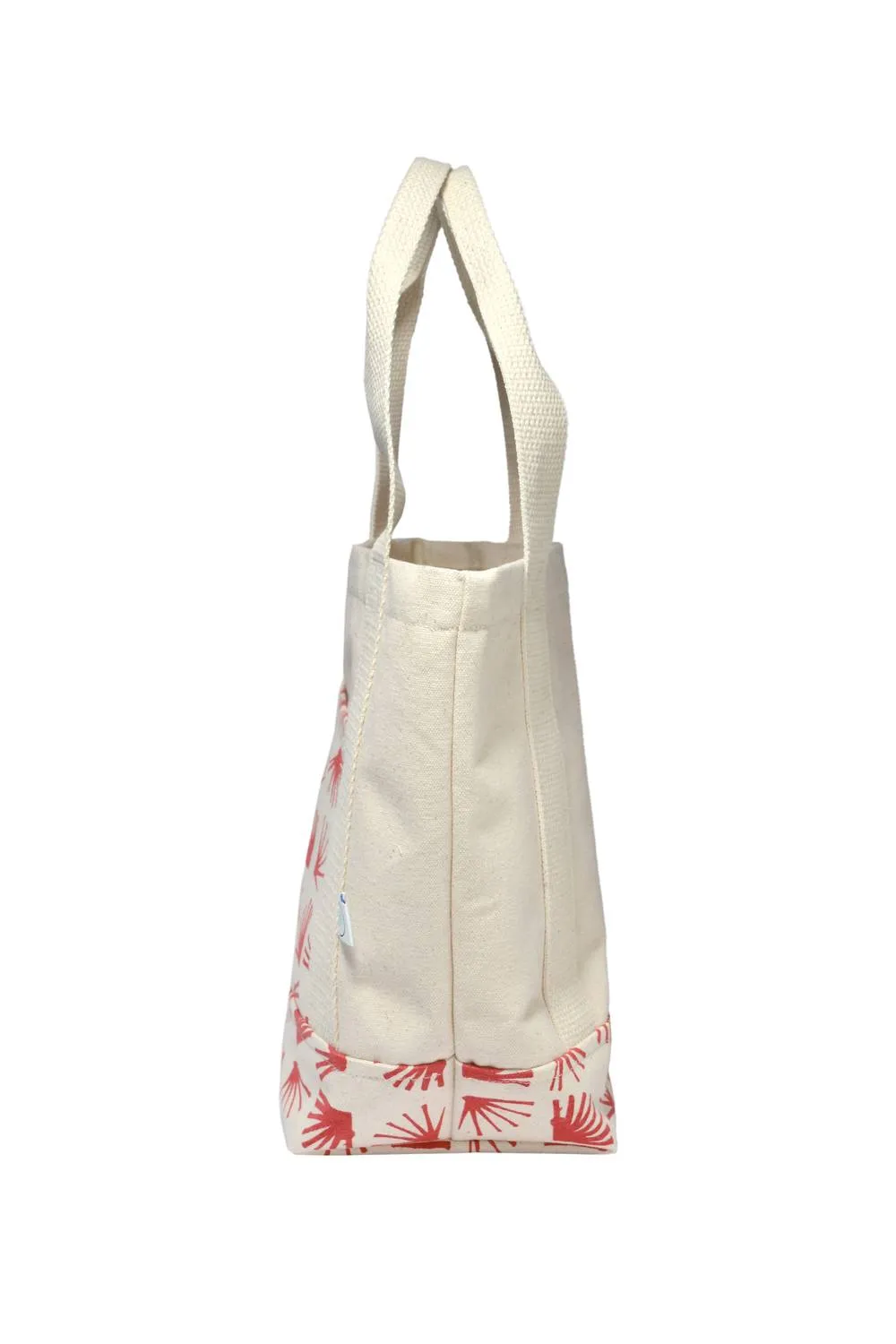 Women's Ginkgo Mini Tote Bag In Ivory/red