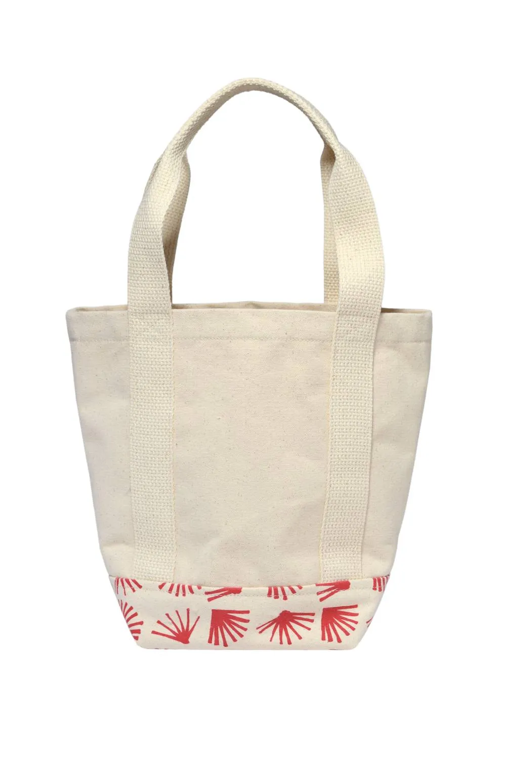 Women's Ginkgo Mini Tote Bag In Ivory/red