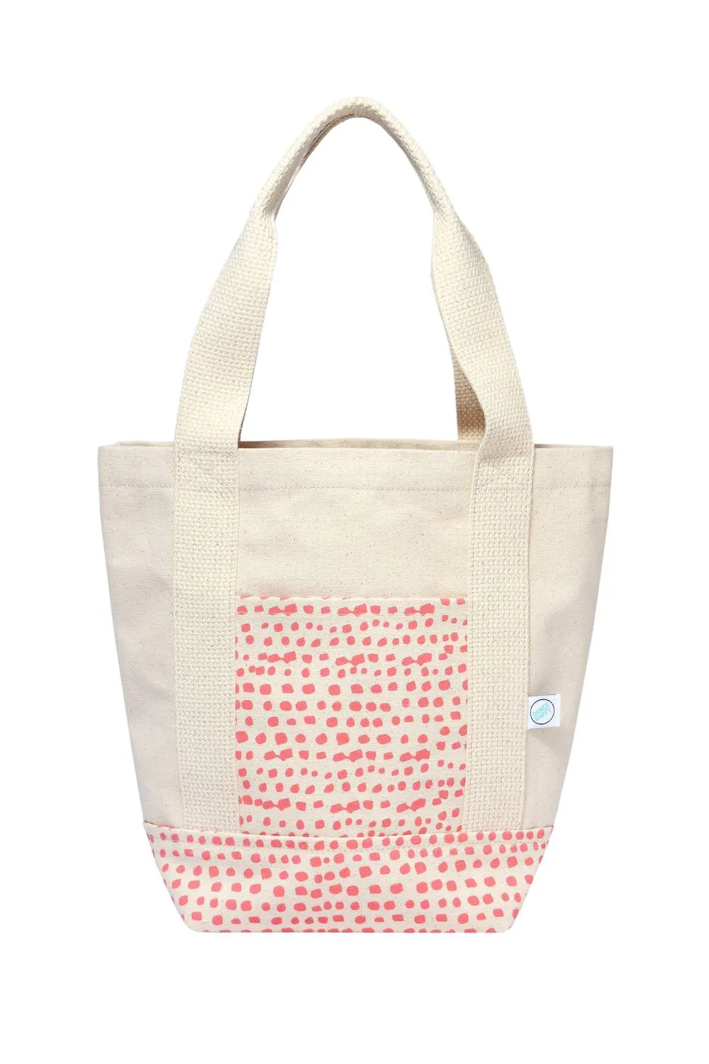 Women's Incana Mini Tote Bag In Ivory/coral