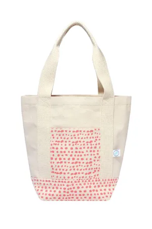 Women's Incana Mini Tote Bag In Ivory/coral